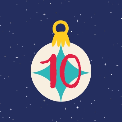 Addurn Nadolig rhif 10