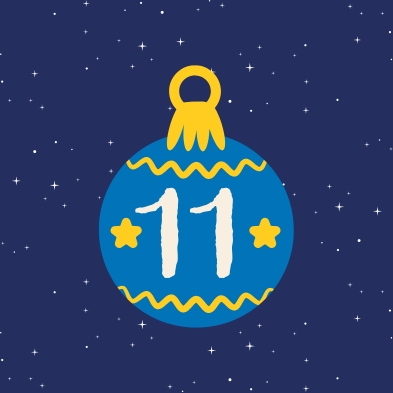 Addurn Nadolig rhif 11