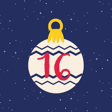 Addurn Nadolig rhif 16