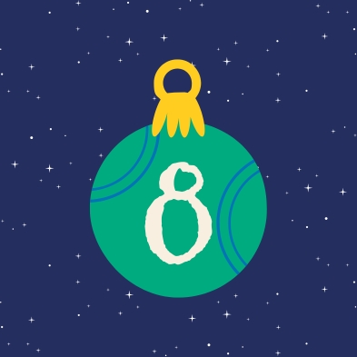 Addurn Nadolig rhif 8