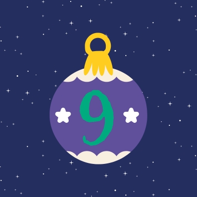 Addurn Nadolig rhif 9