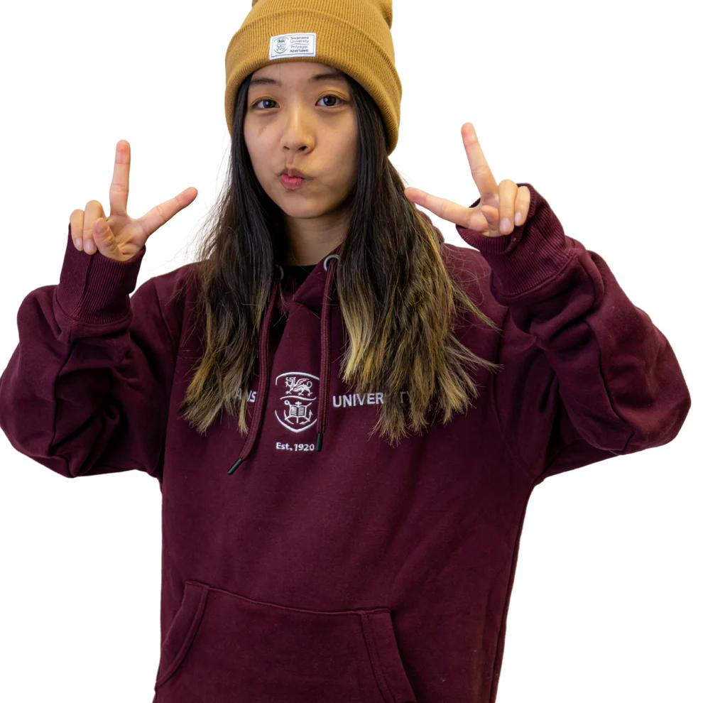 Hoodie Prifysgol Abertawe