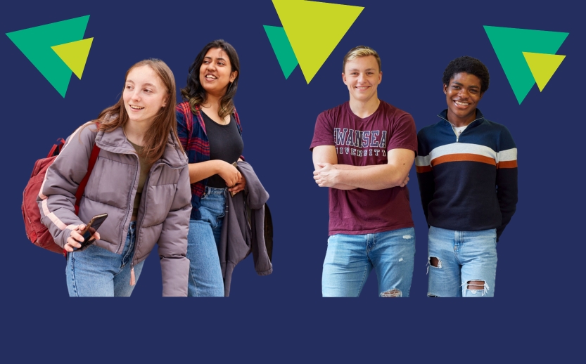 Smiling students
