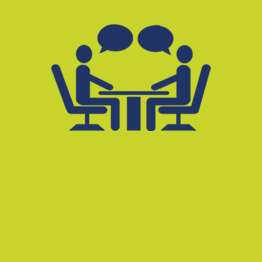 Icon of people speaking